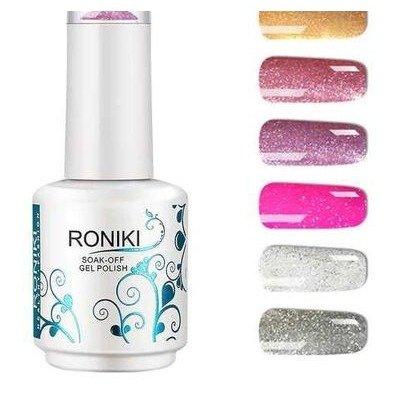 Roniki Professional Gel High Gloss No Wipe Nail Ge...